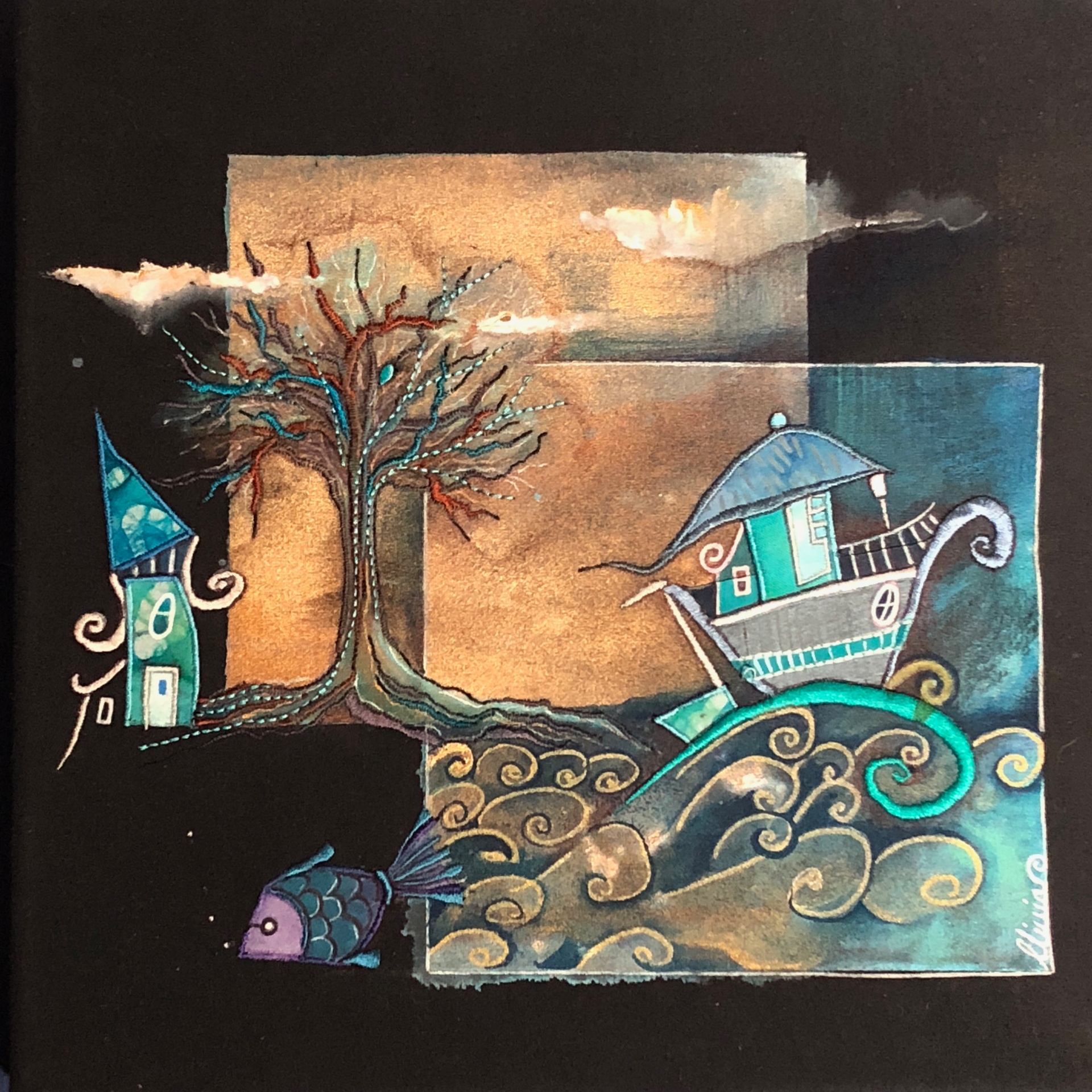 L'arbre et la barque